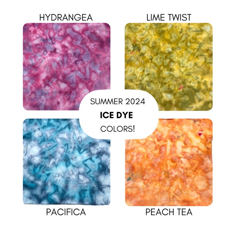 Limited edition Ice Dye Powder Soda Ash Easy ready to use supplies for beautiful at-home DIY ice tie-dye low-impact pro dye powders image 1