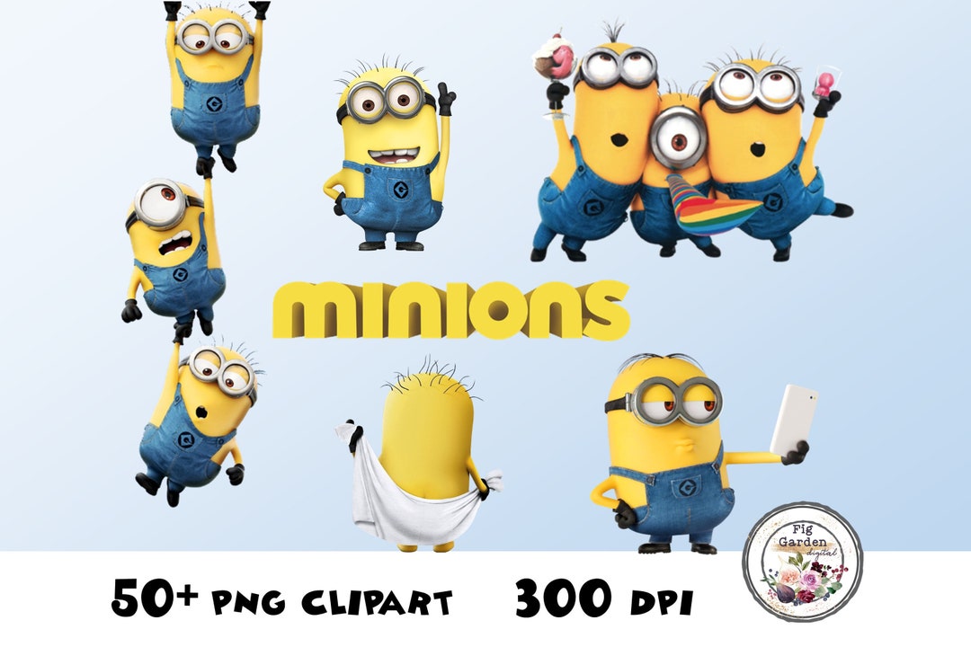 Minions Despicable Me Personalized Children's Party Thank You Cards - Red  Heart Print