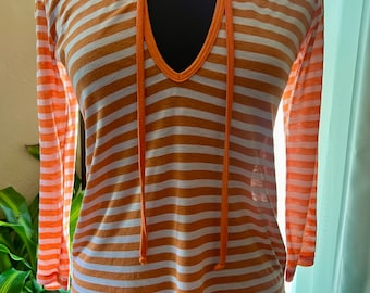 og y2k ジューシー クチュール ストライプ トップ