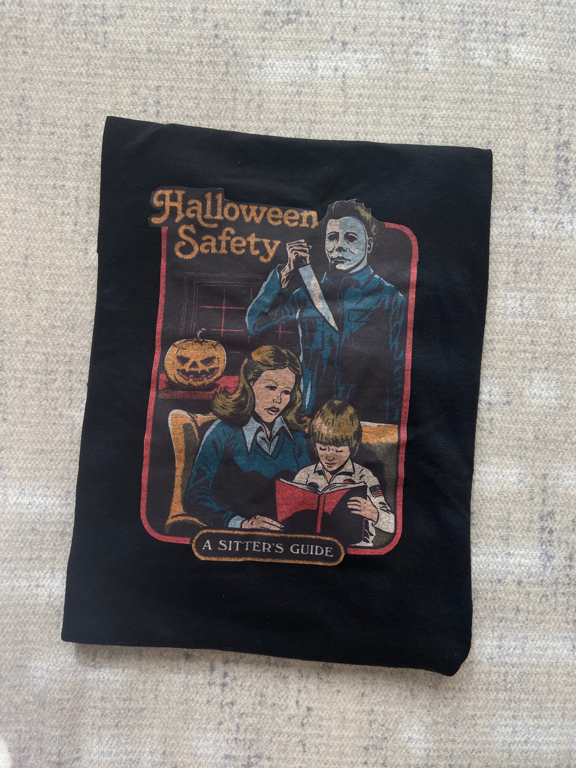 Michael Myers Halloween Safety T-shirt 