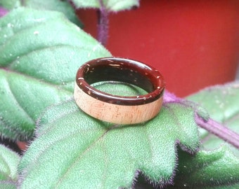Wood Ring, Wooden Ring, Custom Wooden Ring, wedding ring,engagement ring,Personalized Wood Ring Men Wood Ring Men Ring Mens Jewelry