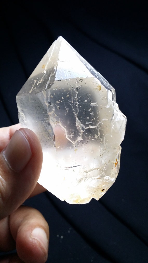 Double Terminated Clear Quartz Crystal