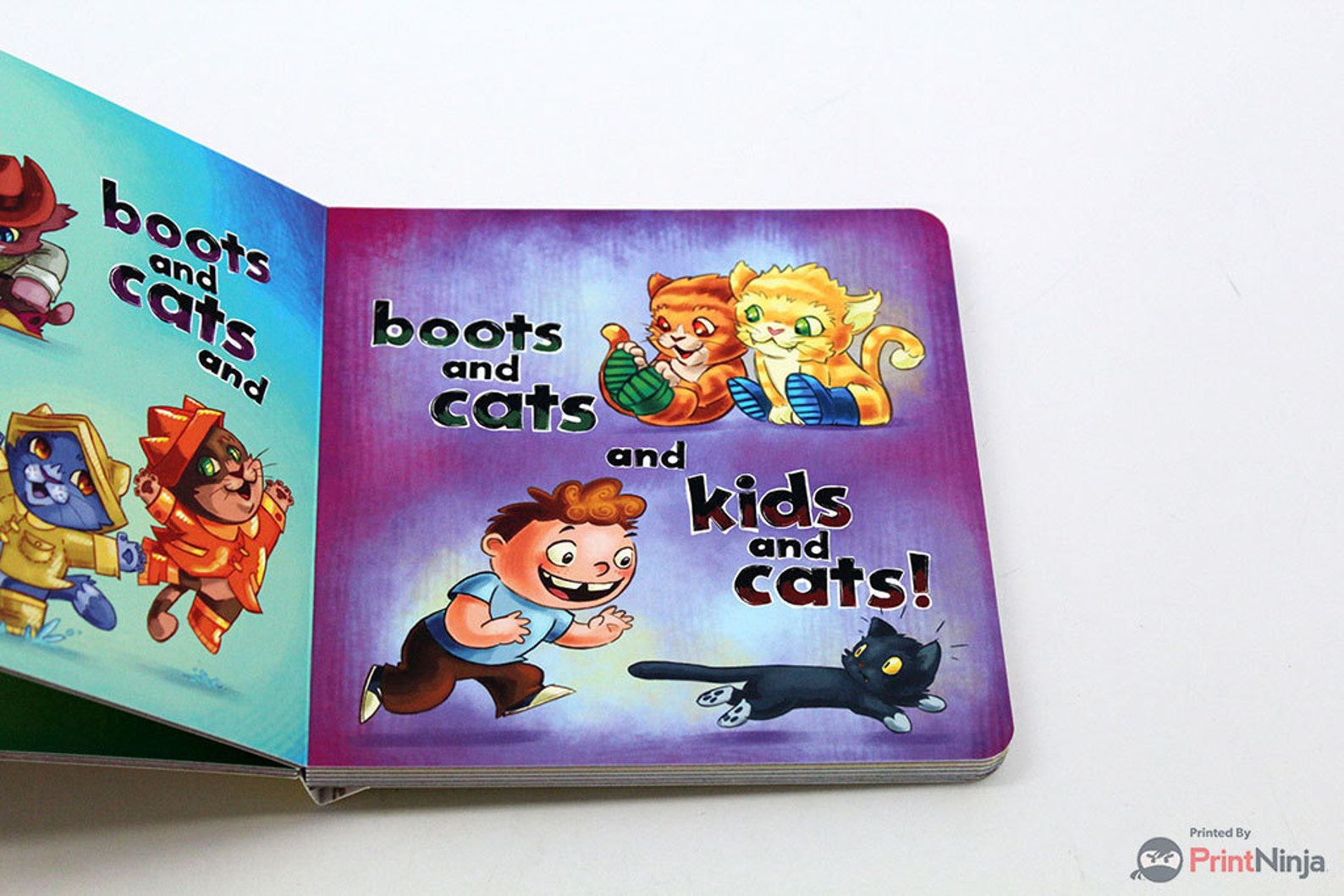 Boots and Cats a Kids Beatbox Book Etsy