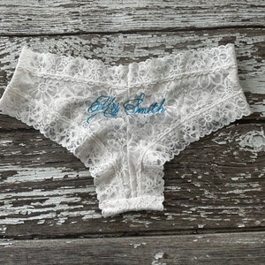Cheeky | la Vie en Rose Womens Lace and Mesh Detail Cheeky Panty Blue Floral