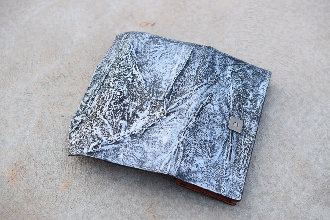 Lionfish Leather Clutch, Invasive Species Leather Wallet, Women’s