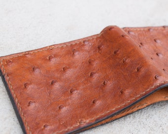 CHERRY CHICK Men's Handmade Crocodile Skin Wallet Genuine Alligator Wallets  Birthday Present (Black-Belly-Horizontal)