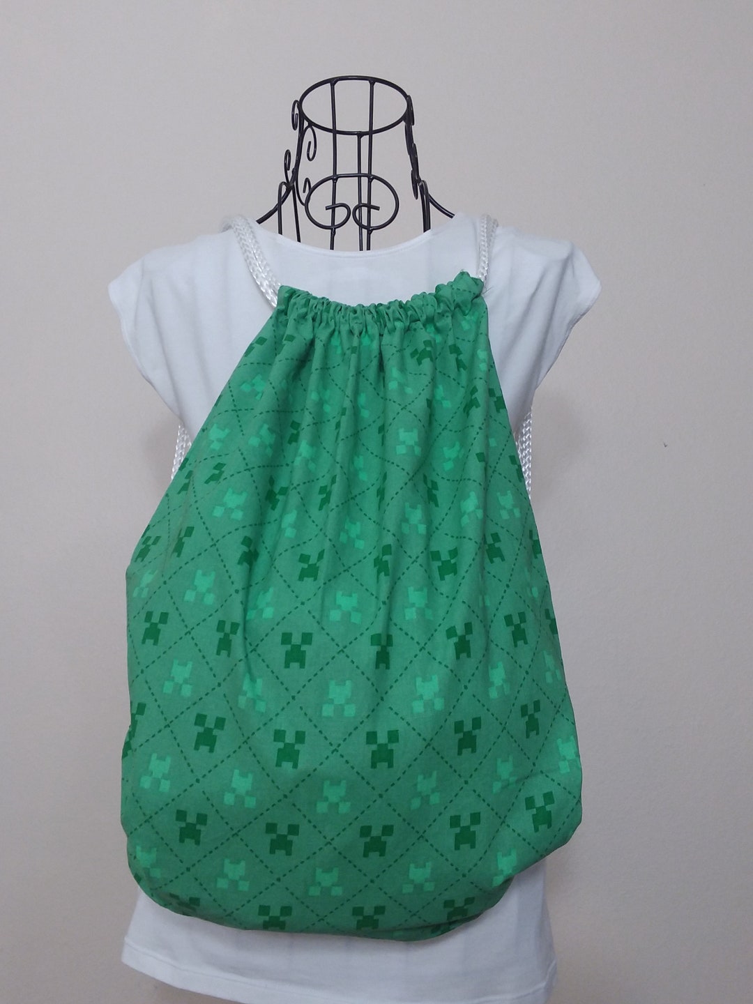 Mastercraft Drawstring Backpack Minecraft Drawstring Backpack - Etsy