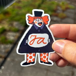 Ja-Sticker, Affirmation, Manifestation, gute Vorsätze, positiv, Positivity, Feminismus, self-care, journaling, scrapbook, Aufkleber