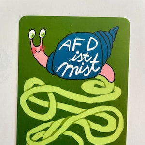 Afd ist Mist DinA6 Karte