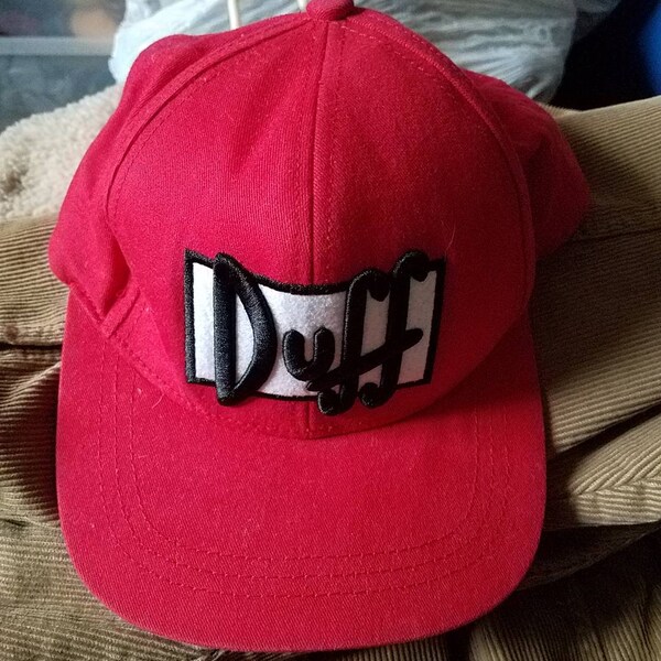 The Simpsons Duff hat one size