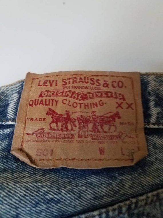 levis 501 33x36