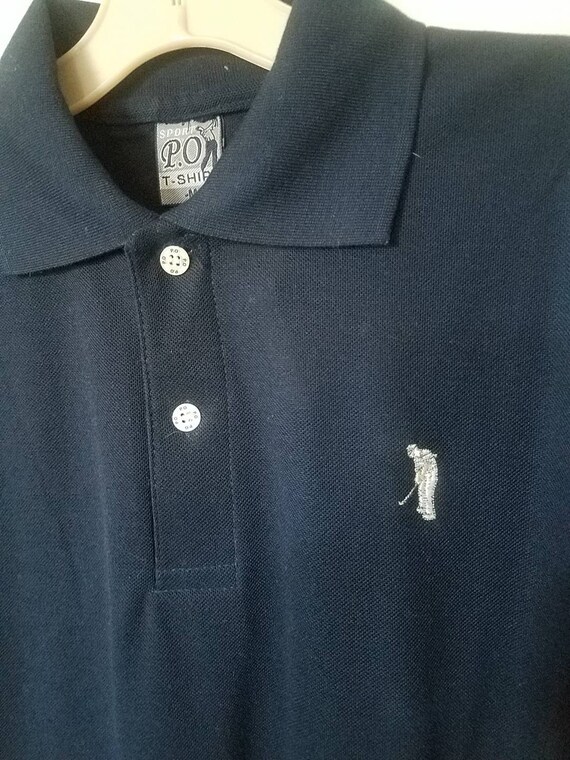 NOS Navy Golf Polo Medium