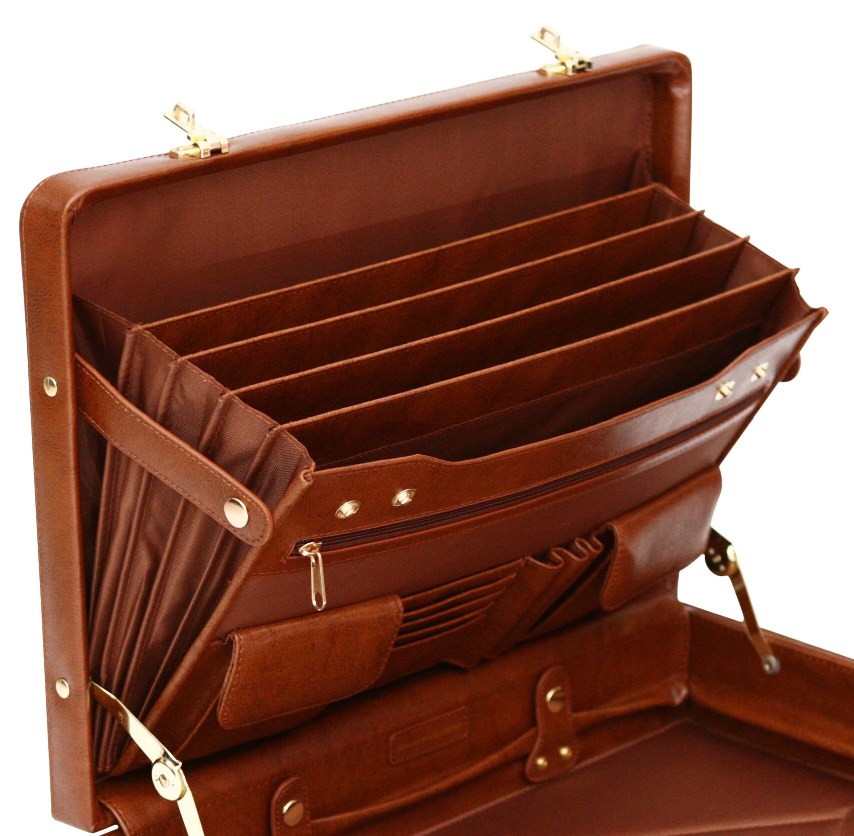 Leather Attache Case Etsy