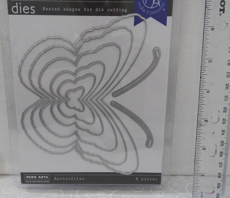 Nesting Butterfly Infinity Die Cut Set