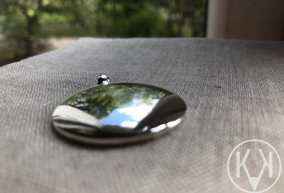 Shaman mirror Protect Amulet Sterling silver 925