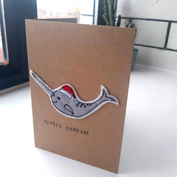 Narwhal Card - Etsy UK