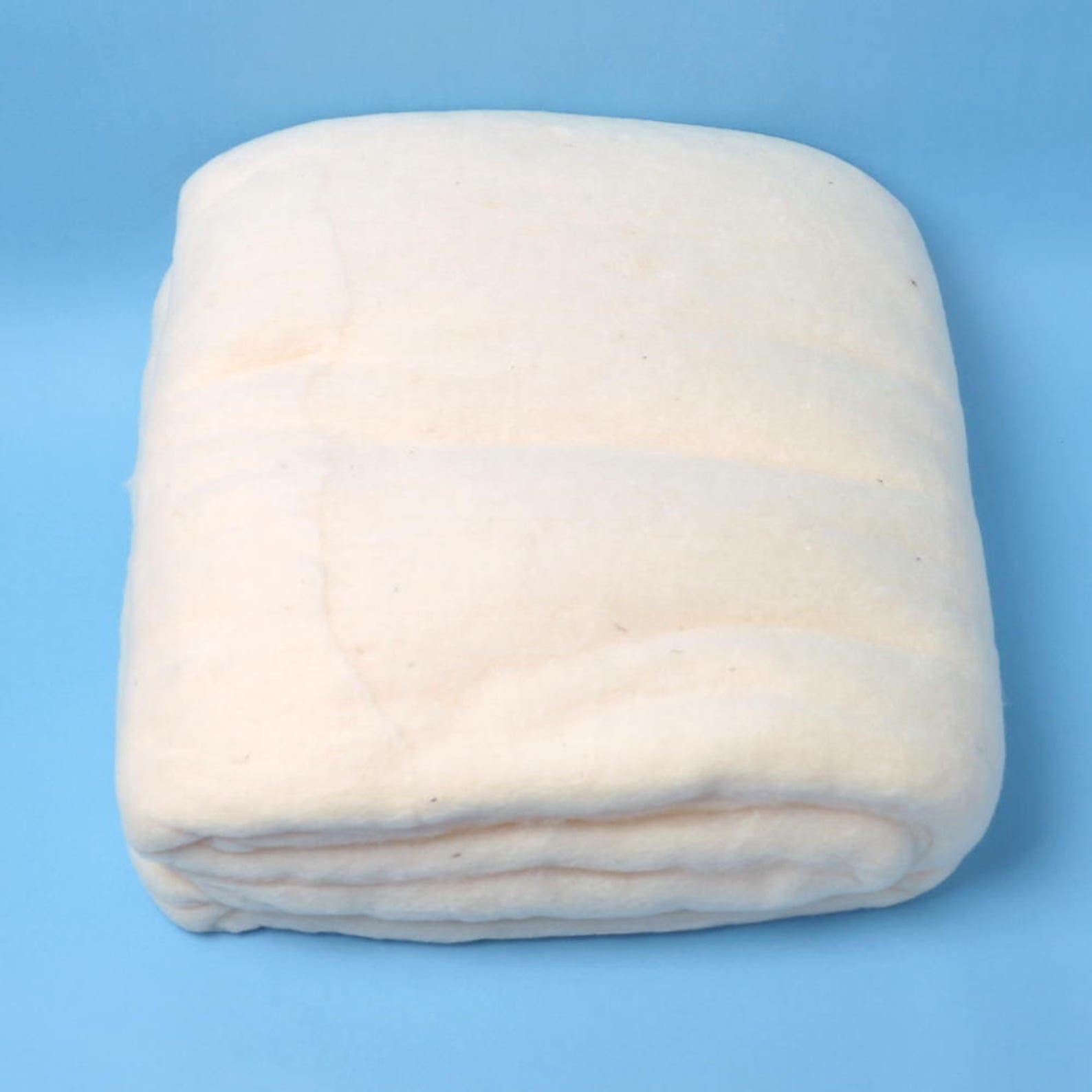 White cotton Batts from Peru Undyed Cotton Sheet Cotton Etsy