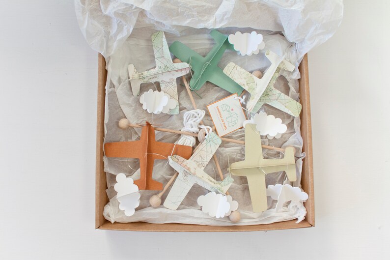 Vintage Travel Nursery Theme. Neutral Nursery Mobile. Vintage Etsy