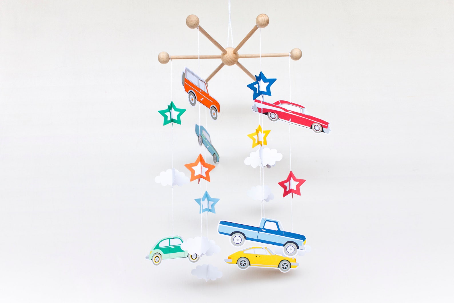 Vintage Cars Mobile Baby. Classic Cars Theme Nursery Decor. - Etsy