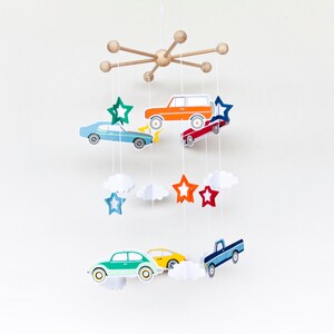Vintage Cars Mobile Baby. Classic Cars Theme Nursery Decor. - Etsy