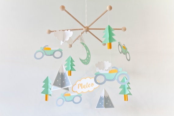 scandinavian baby mobile