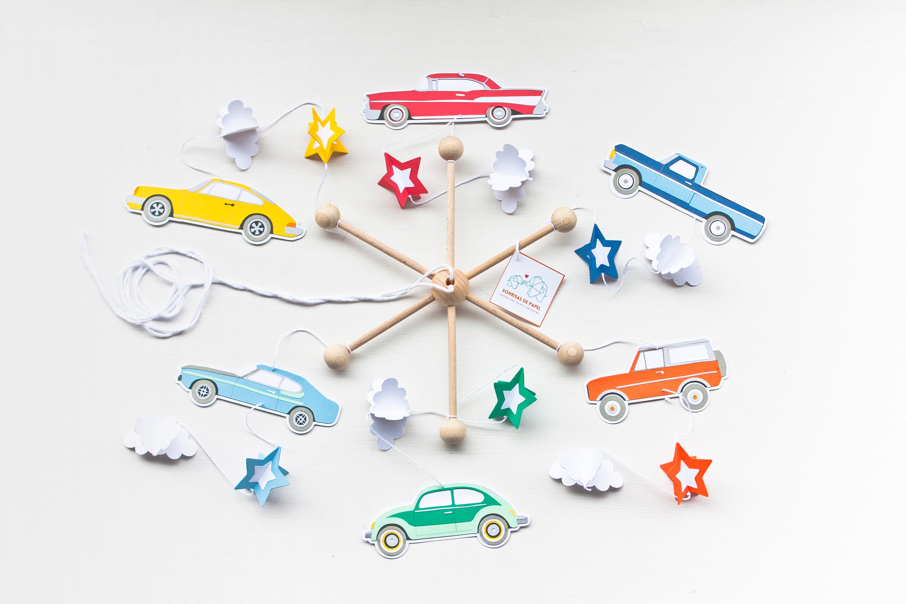 Vintage Cars Mobile Baby. Classic Cars Theme Nursery Decor. Etsy UK