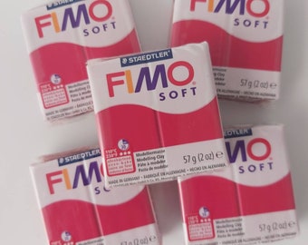 Fimo Soft Modelling Clay 57 g Cherry Red 