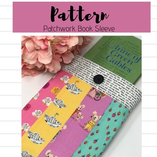 The Katie Book Sleeve PDF Sewing Pattern Etsy