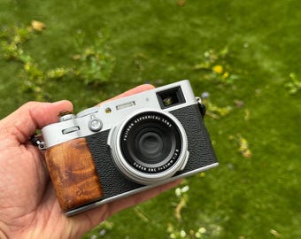 Fujifilm X100VI & V houten handgreep