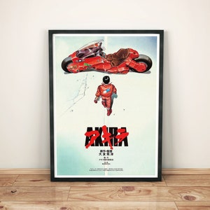 Poster Akira (アキラ) (1988) - Katsuhiro Ōtomo, poster manga, poster cinematografico, poster illustrato, idea regalo, poster anime di fantascienza
