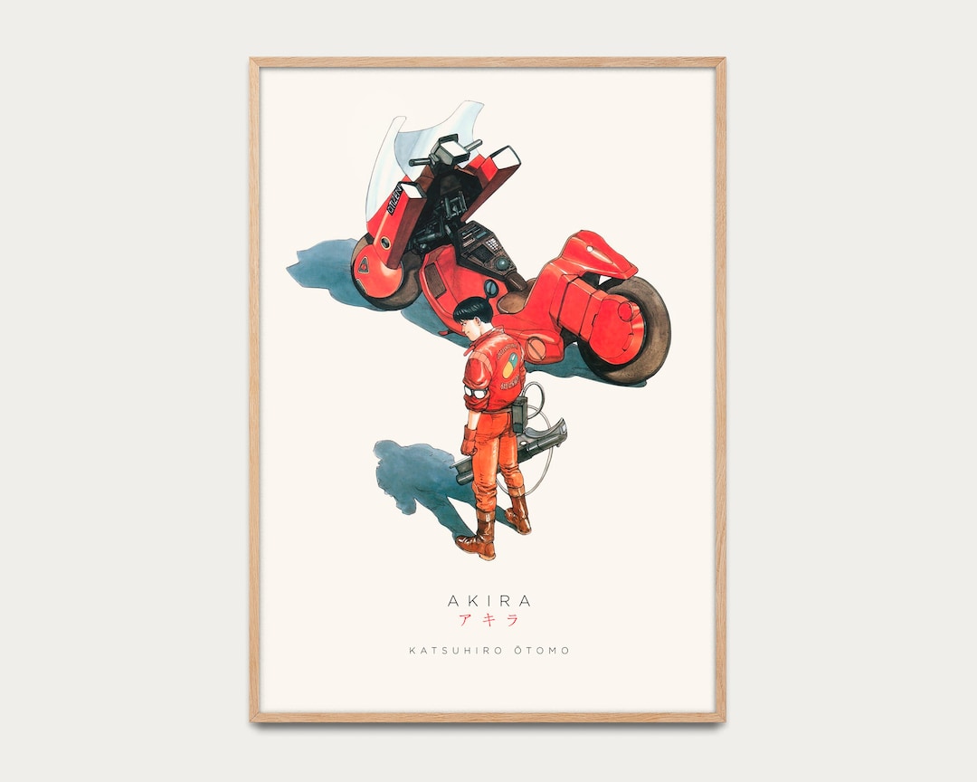 Yahoo!オークション - AKIRA 当時もの ポスター レアデザイン 額
