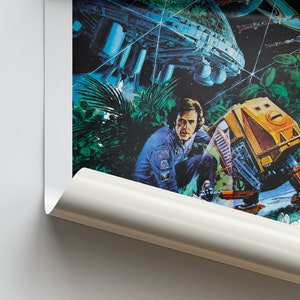 Poster silent running 1972 vintage poster, film poster, poster collection, rare print, reproduction, classic movie, old film, Sci fi image 2