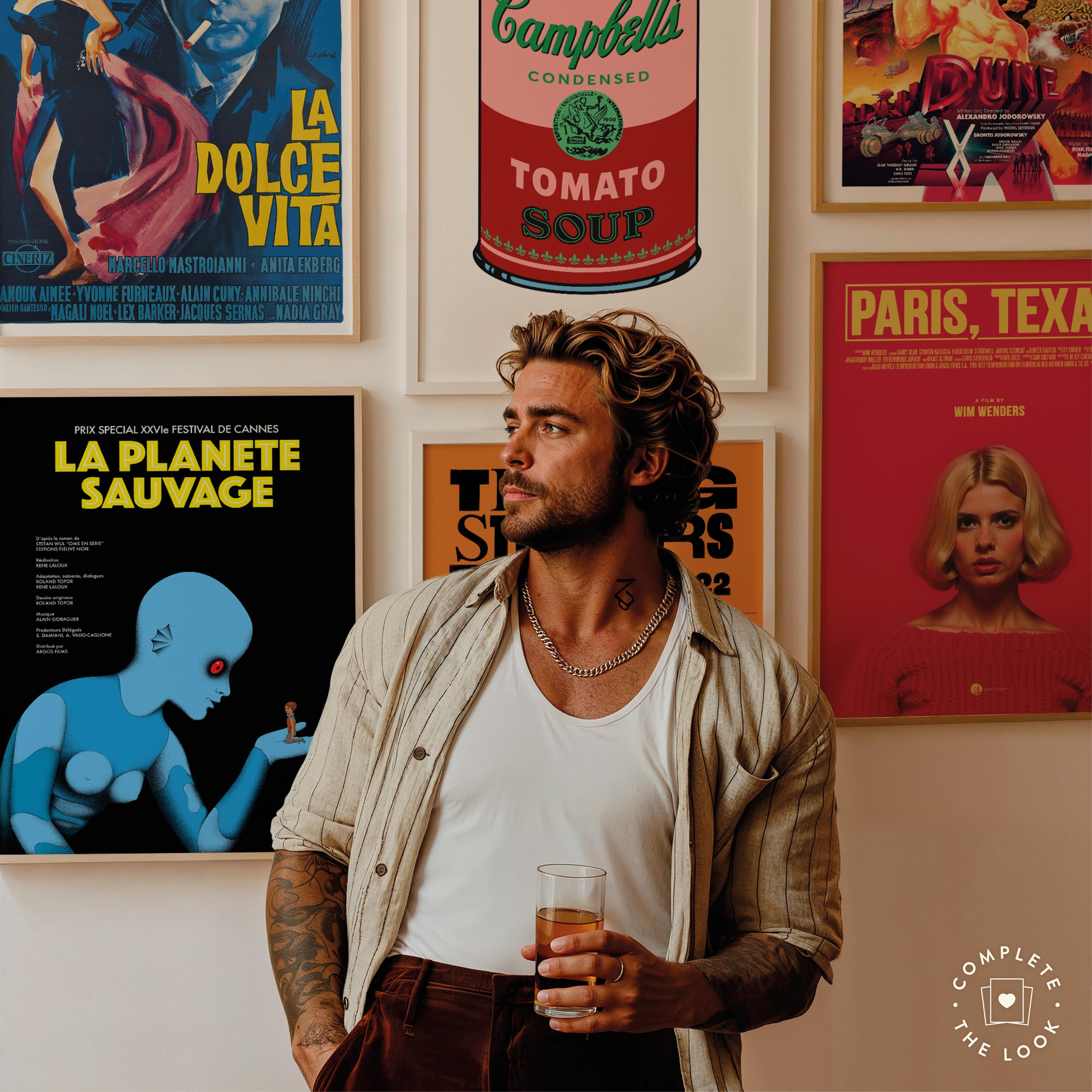 ポップアートポスター キャンベルのトマトスープ - アンディ