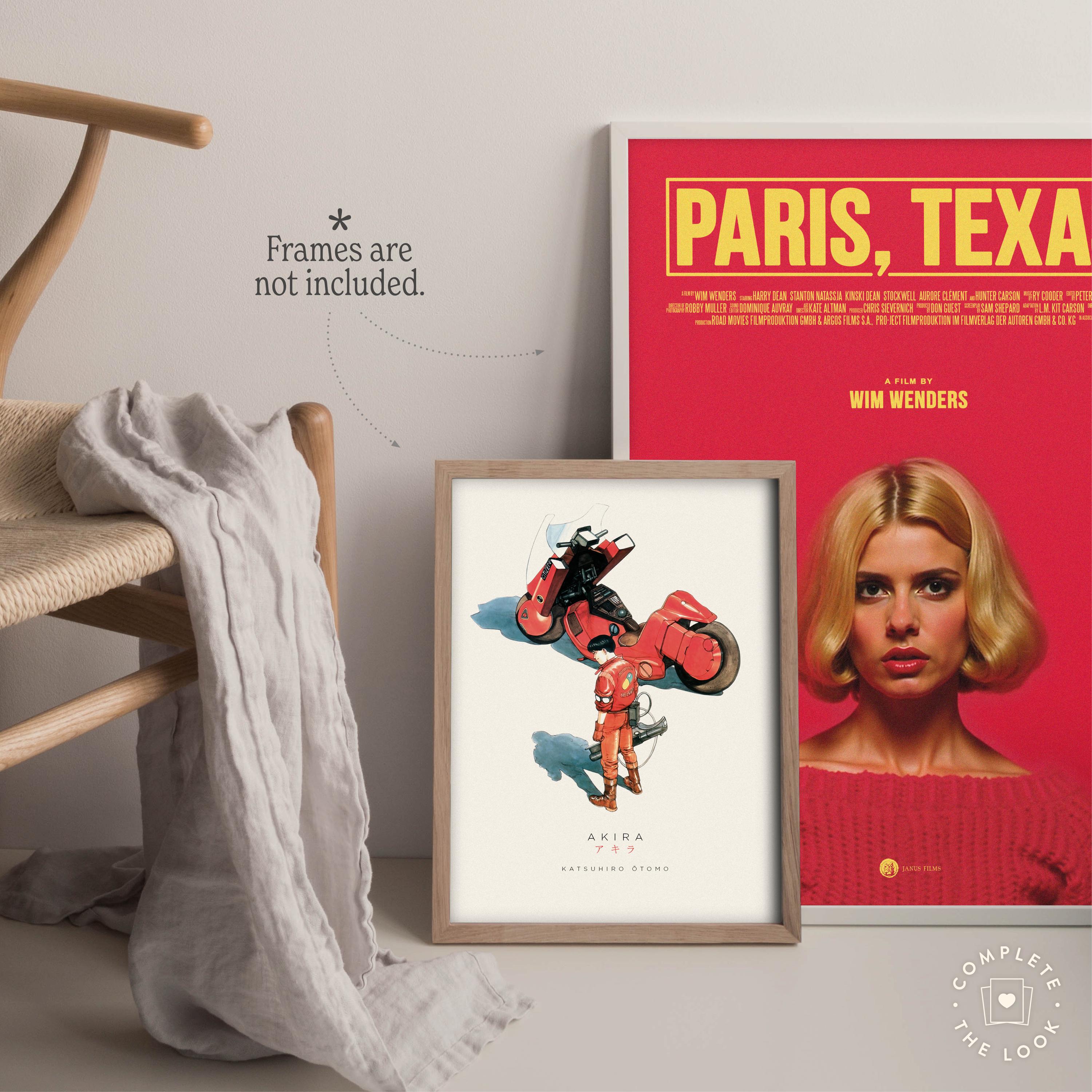 1988年のAKIRAポスター – レトロ漫画ポスター – カルト的な日本の