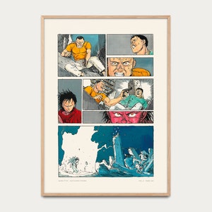 Poster Akira (アキラ) (1982) - Katsuhiro Ōtomo, poster manga, poster di fumetti, poster di disegni, idea regalo, poster di fantascienza