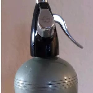 Vintage retro sparklets soda syphon