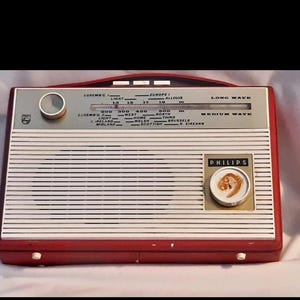 Vintage phillips Transistor Radio 1960s