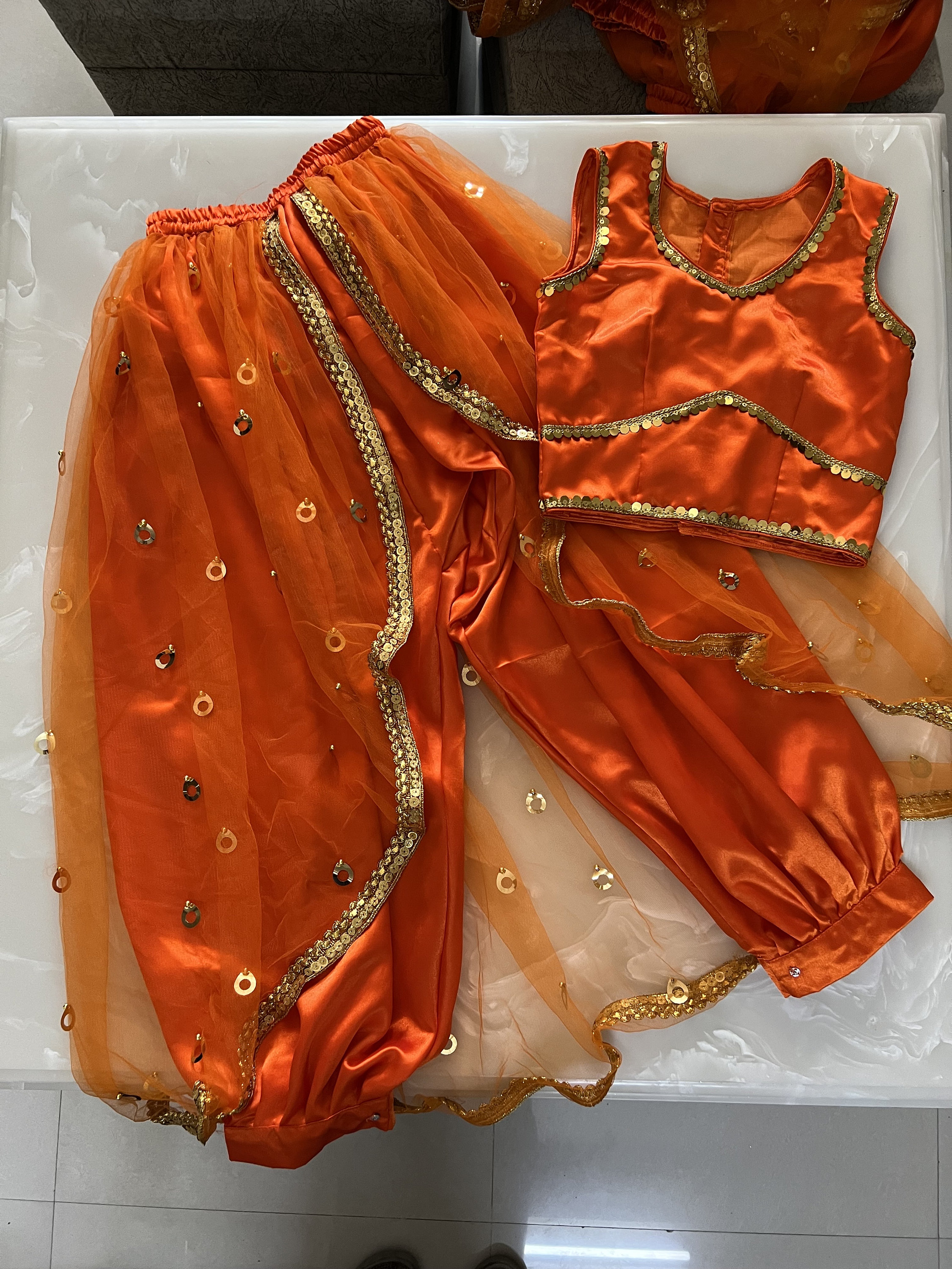 ボリウッド衣装＊インド衣装＊パーティ インド衣装女性インド服衣装セットボリウッドダンス衣装