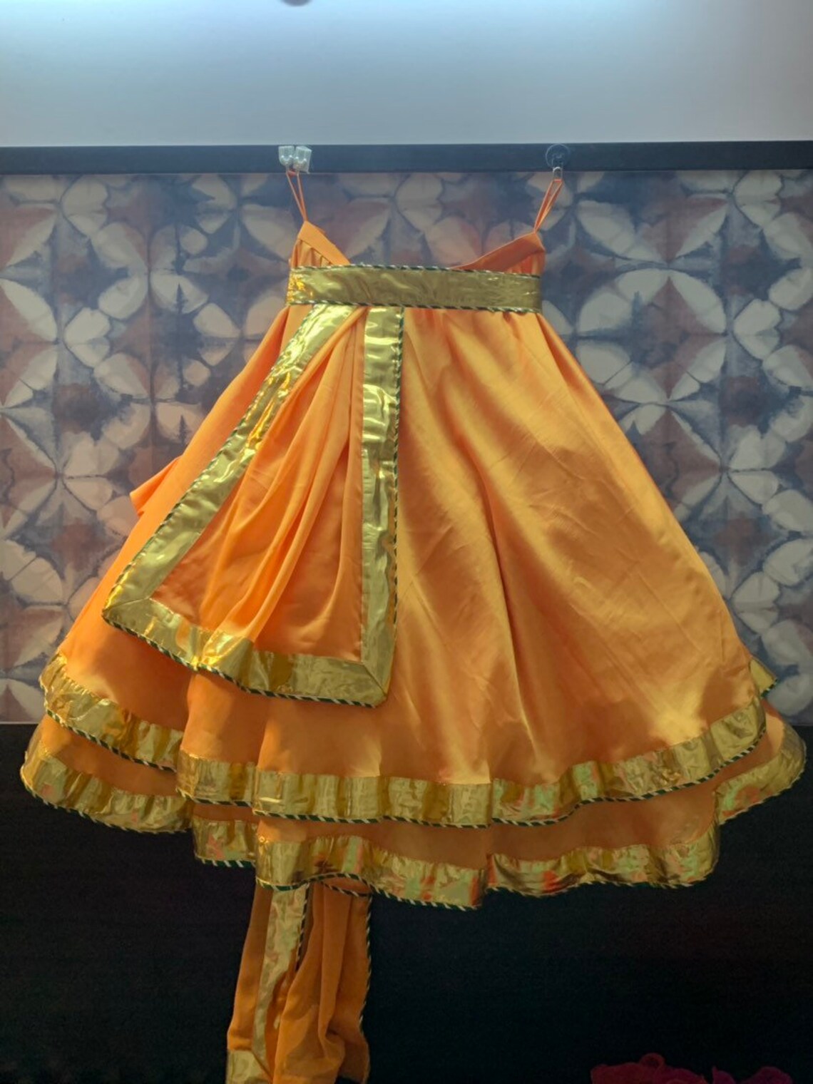 Bollywood dance costume kathak costume Indian wedding Etsy