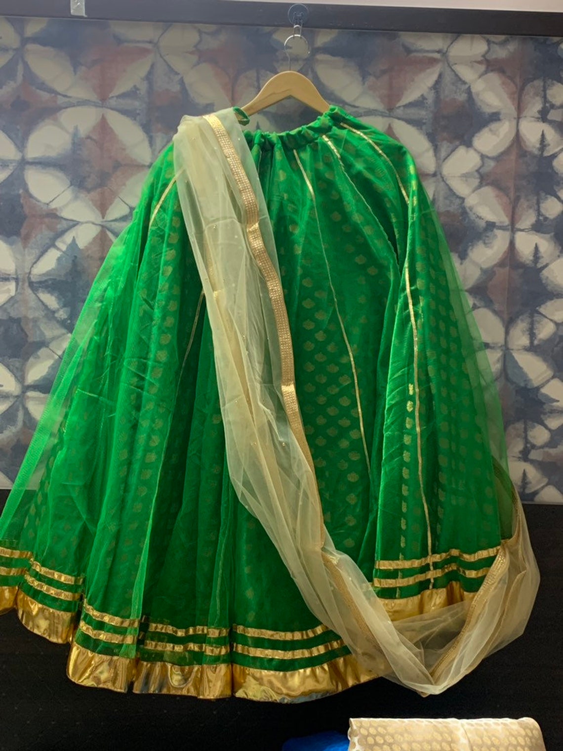 Bollywood Dance Costume Kathak Costume Indian Wedding Indian Dance