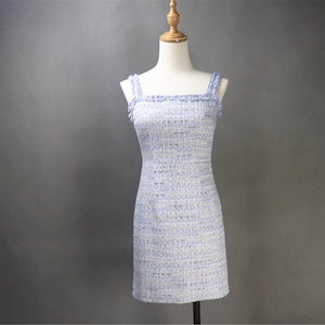 Fitted tweed dress discount