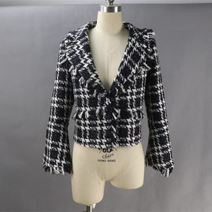 Tweed Peplum Jacket