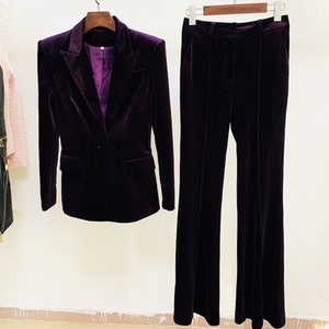Midnight velvet clearance ladies suits