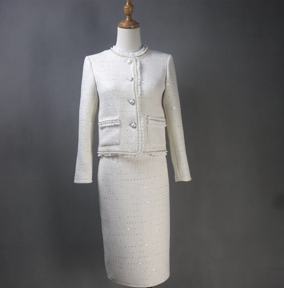 white tweed graduation dress Berylove Women White Graduation Dress Satin A Line V Neck Midi Dress, White / US16W main image 1