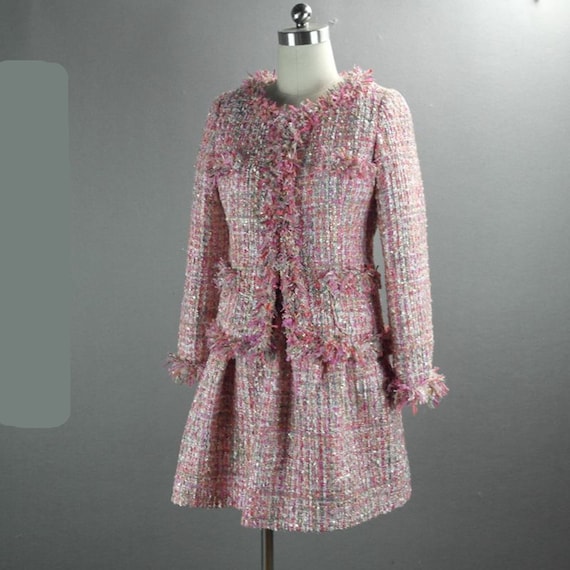 Pink shop skater coat