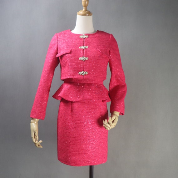 French Small Fragrant Summer Luxury Tweed Tank Tops Women's Clothing Pink  Tassel Vest Coat Female Outwear