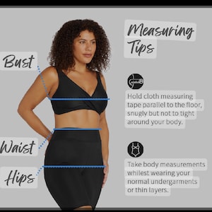 How to measure your body for custom made items.