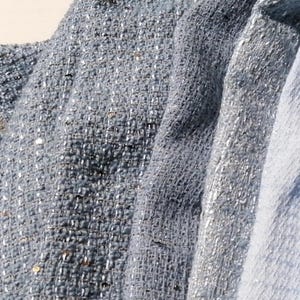 Some blue fabric options