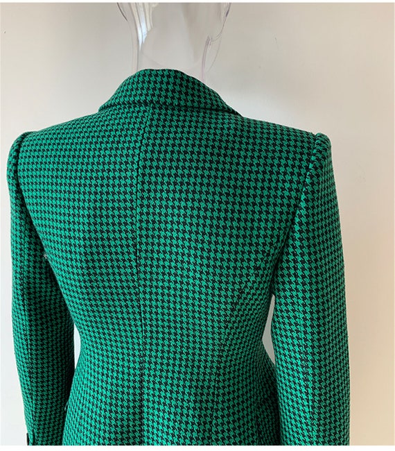 tartan waterproof coat