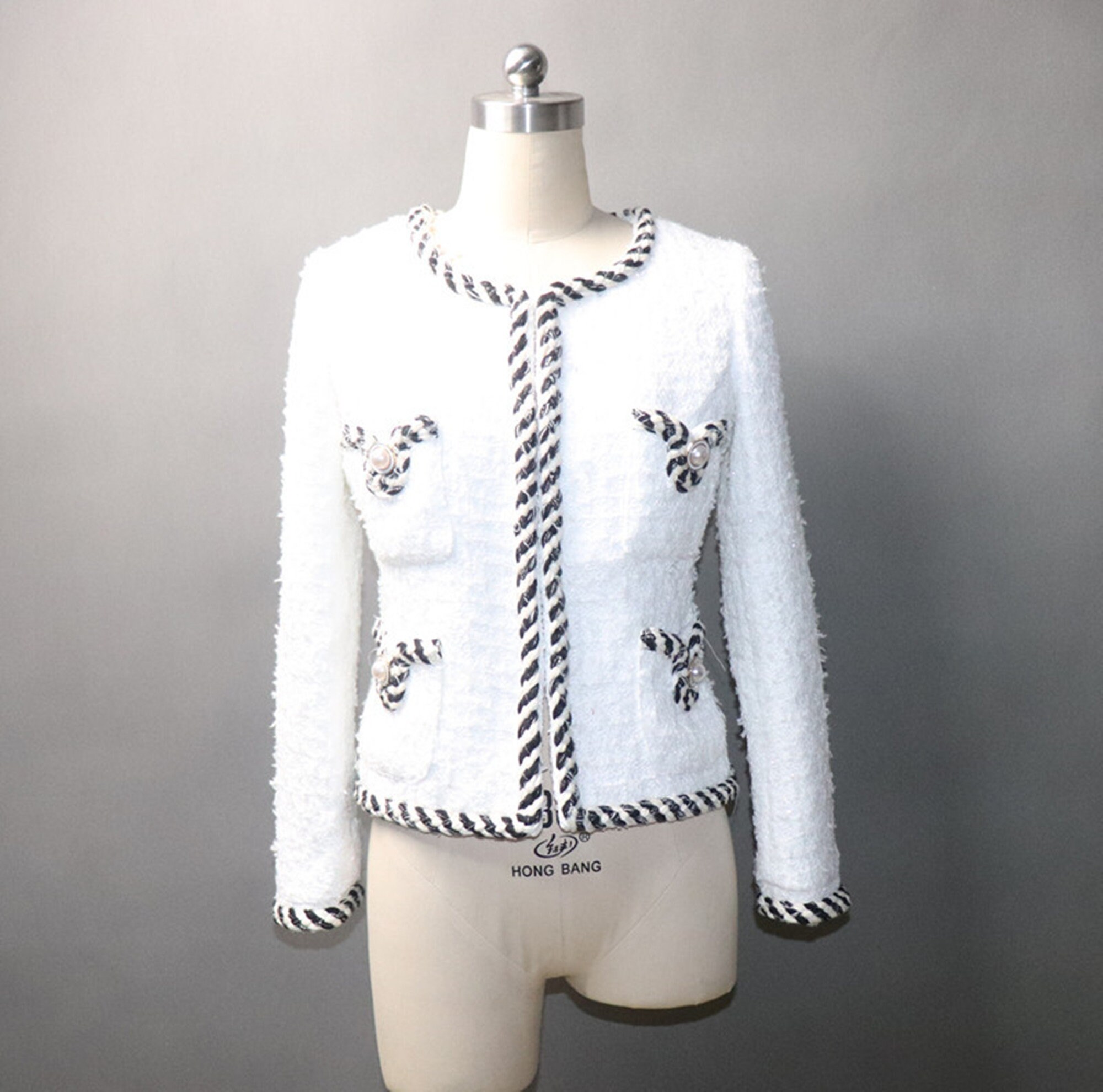 【GRACE U】Bianca Tweed Jacket GRACE U】Bianca Tweed Jacket (Grace U/ジャケット) 115811873
